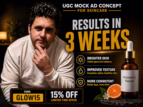 Direct-Response Skincare UGC Ad |