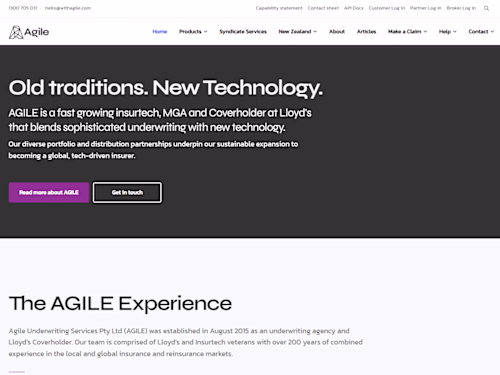 Agile Underwriting