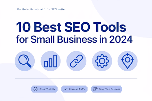 10 Best SEO Tools for Small Business in 2024