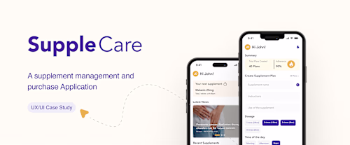 Supplecare | Mobile App