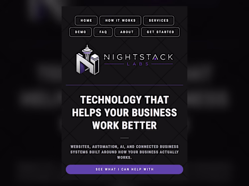 Designed and built the Nightstack