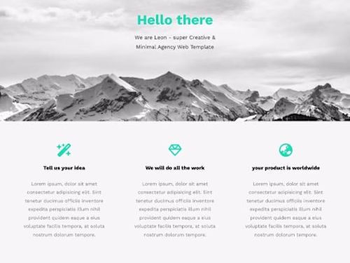 Responsive landig page 2