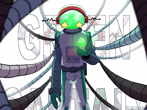 Illustration of music persona 