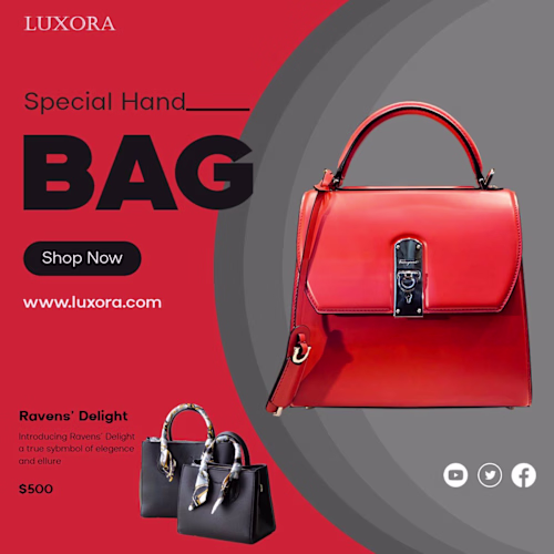 Social Media Banner Design - Luxora