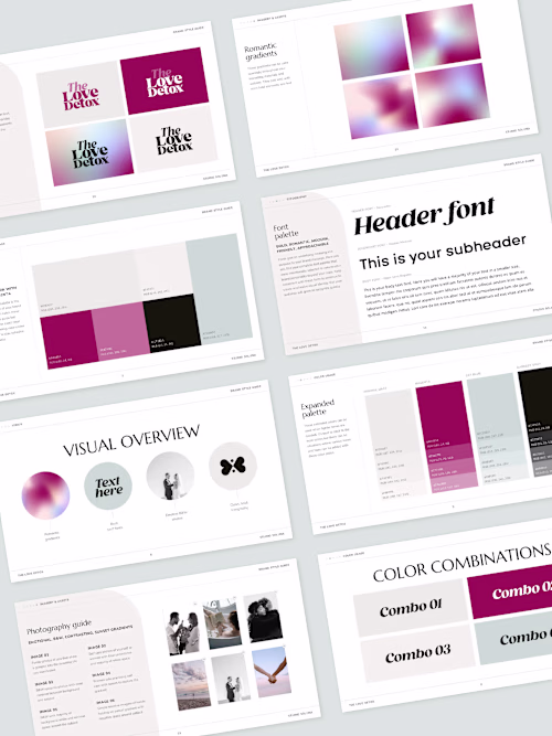 The Love Detox Brand Identity + Website Design