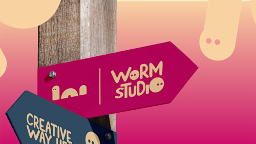 Worm Studio | Art Studio Branding on Behance