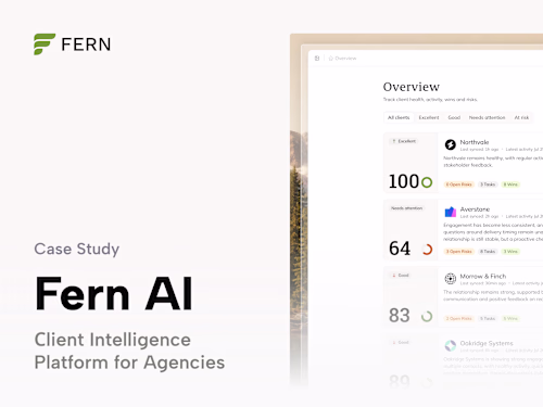 Fern - B2B AI Сlient Intelligence Platform for Agencies