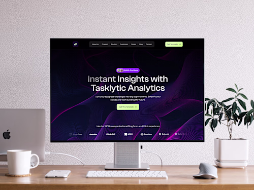 Tasklytic - SaaS Website 