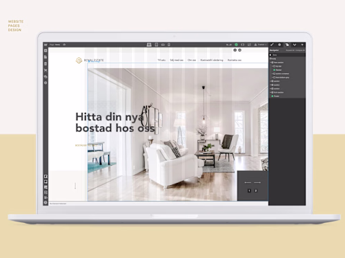 Webflow Website for Real Estate Agency