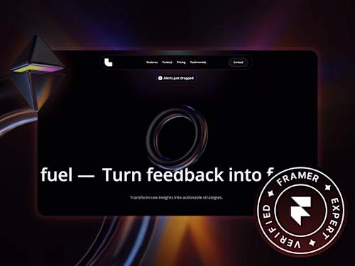 SaaS Framer Website