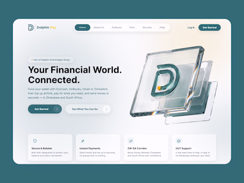 UI UX design for Dolphin