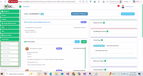 Real-Time Tenant & Owner Support