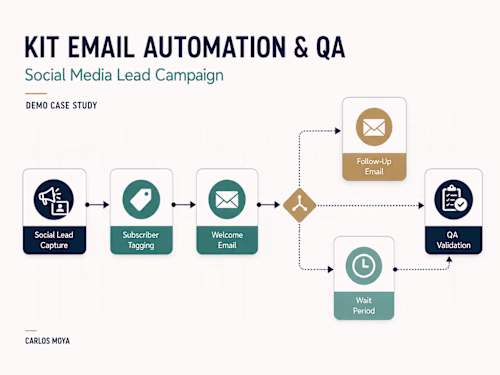 Kit Email Automation & QA Blueprint