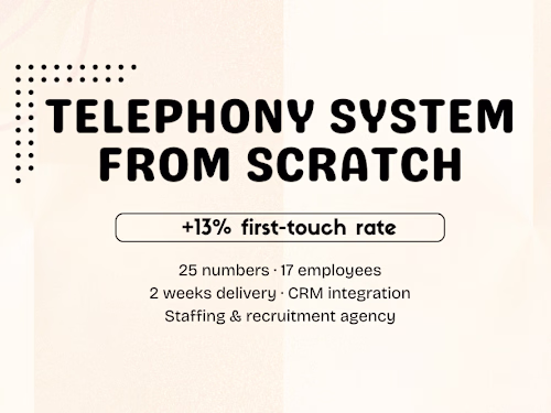 A recruitment agency with 17