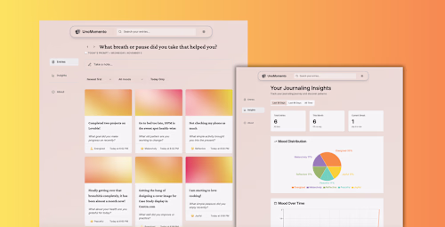 [Lovable] UnoMomento - Gratitude Journaling App Development
