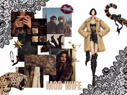 MOB WIFE Fashion Illustration