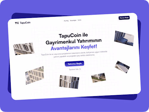Asset-Backed Token Platform ✦ Framer Design & Development