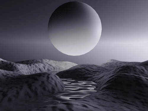 Black & White Moon