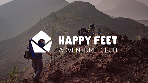 Happy Feet Adventure Club - Rebrand