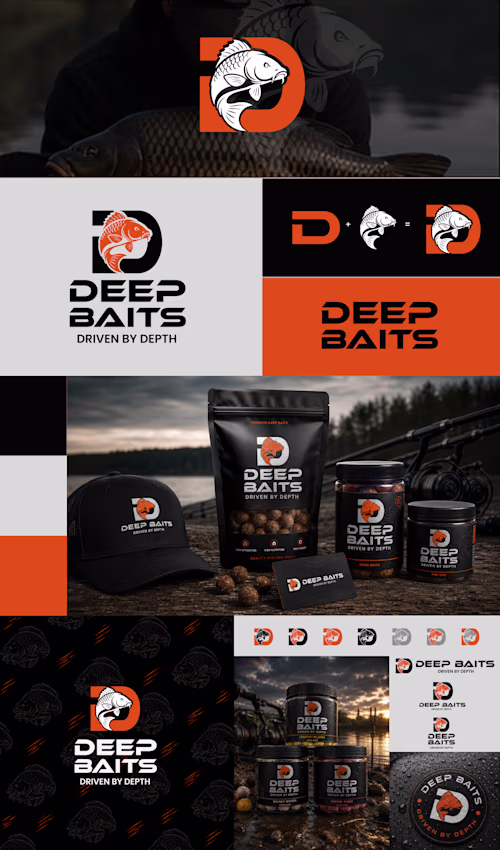 Deep Baits — Brand Identity & Packaging Concept
