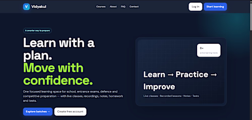 Online teaching site