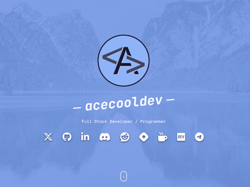 Personal Portfolio Website
