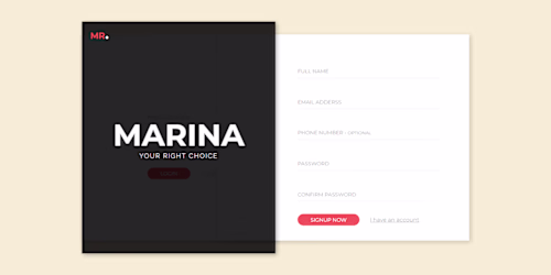Login And SignUp Form