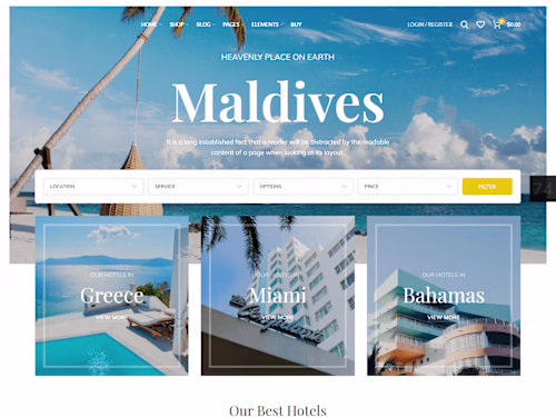 Travel Agency Website