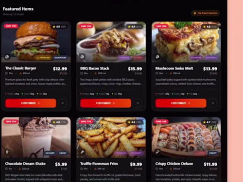 Created a full e-commerce website