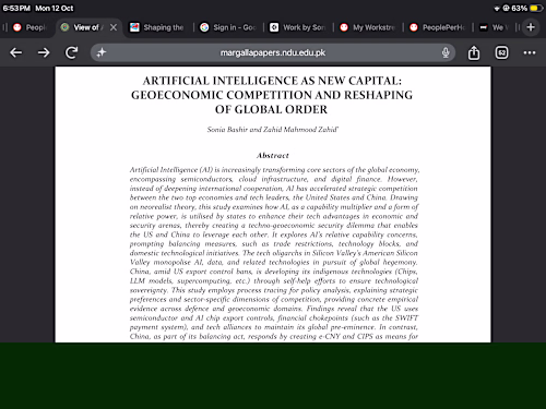 Analyzed AI as a source
