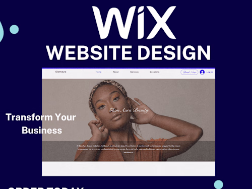 Wix Webite design