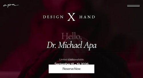 Design x Hand: Framer event