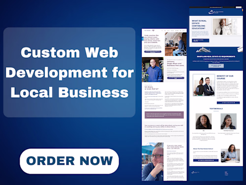 Custom Web Development for Local Business