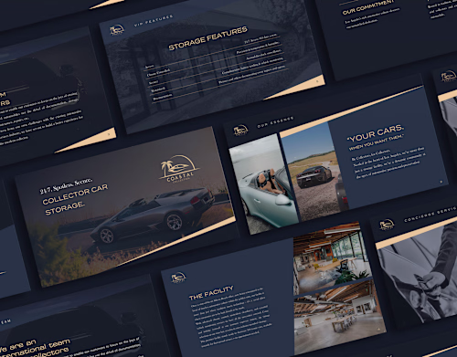 Business presentation for Coastal Collection