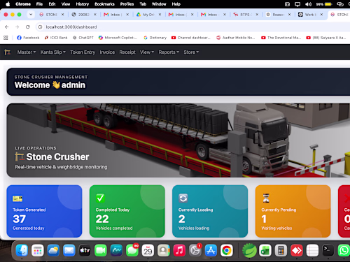 Stone Crusher Management & Weighbridge