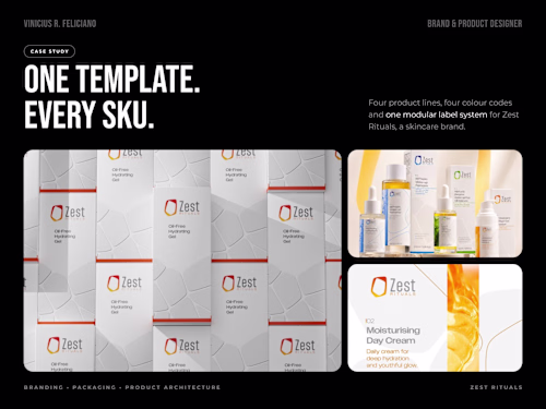 Zest Rituals — Skincare Brand & Packaging System
