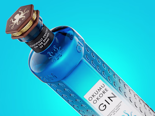 Gin CGI Product Visualization