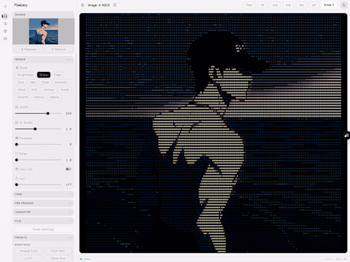 Pixelary A Real-Time ASCII Art Studio Built from Scratch
