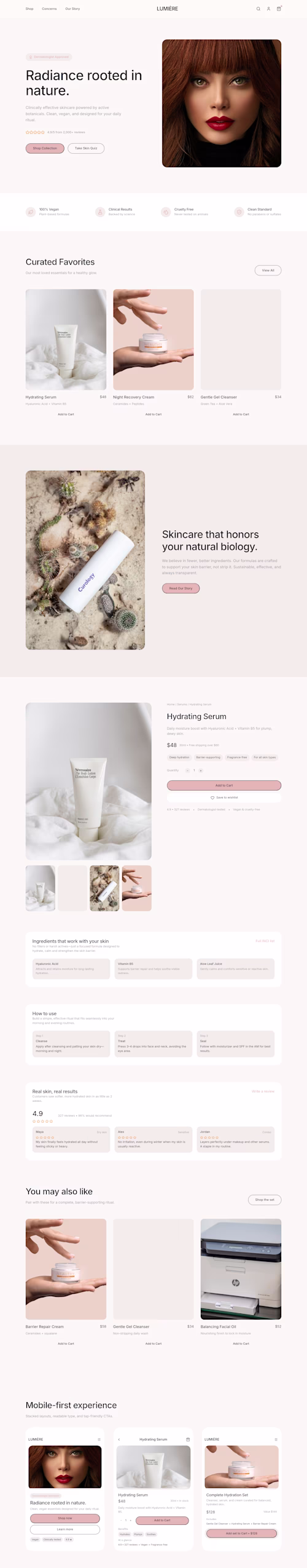 Website Redesign (Mock Project) - Project: Modern Website Re...