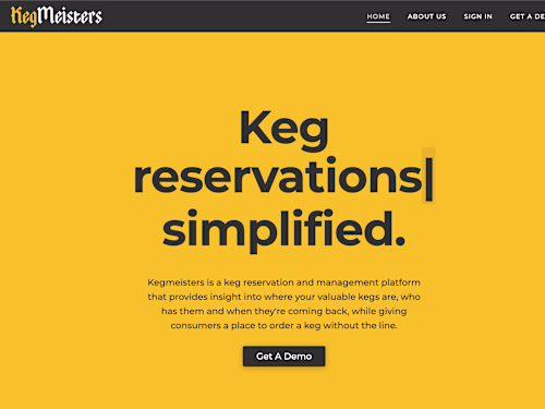 Home - Kegmeisters Keg Tracking and Management