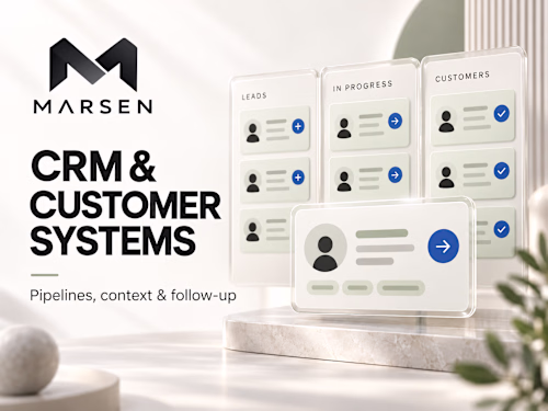 Marsen Website-to-CRM Enquiry Receipt | Internal Pilot