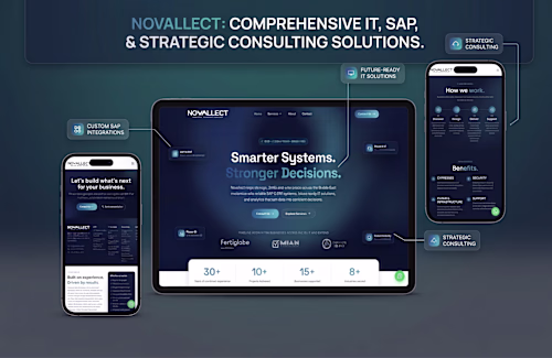 Novallect - Corporate Business Website