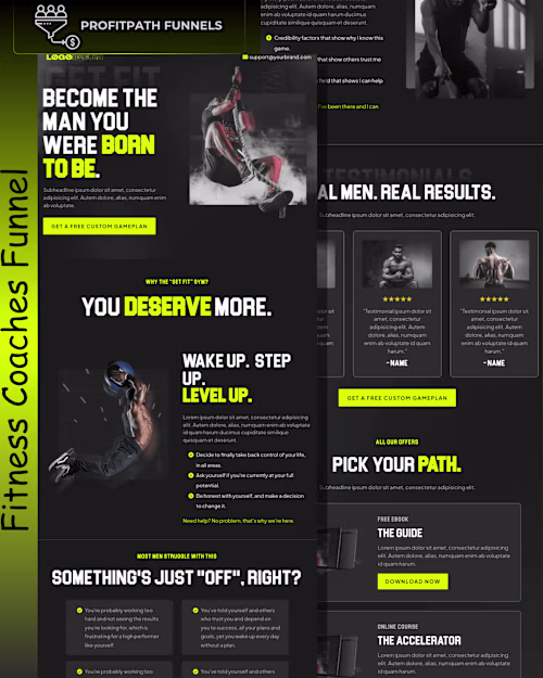 Sales Funnel for Premium Coaching Offers