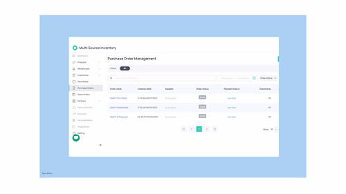 Account & Inventory management