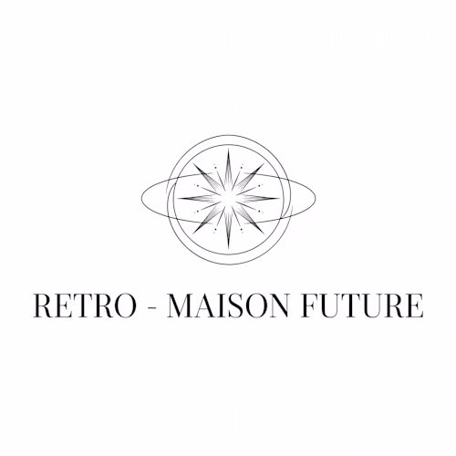💯 RETRO - MAISON FUTURE | Luxury Retrofuturistic Logo & Bra...