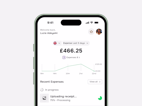 Mobile Expense Tracker Design