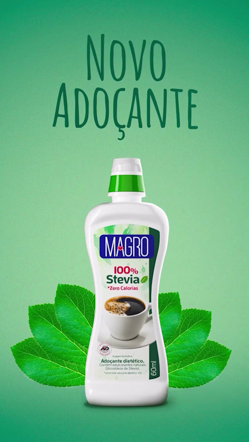 Stories Ad Campaign - Magro 100% Stevia