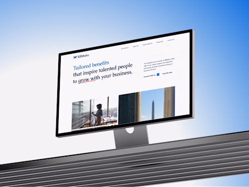 Financial Services Website / Business Consulting Website Design