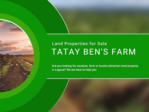 Tatay Ben’s Farm Hill