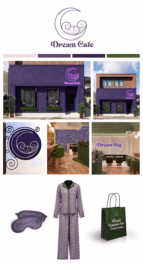 Dream Cafe Brand Design